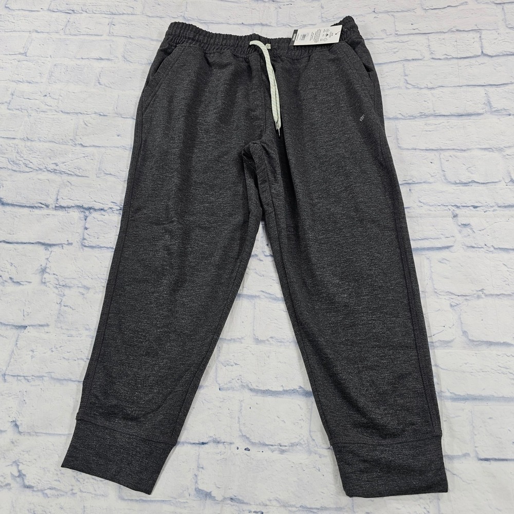 LEG3ND Jogger Pants Womens L Charcoal Gray Heathered Athletic Sweatpants
